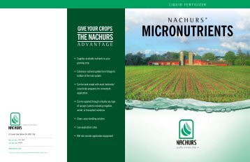 Micronutrients Brochure - NACHURS