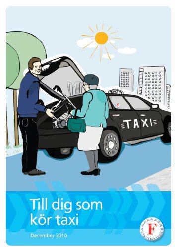 Till dig som kör taxi - Färdtjänsten