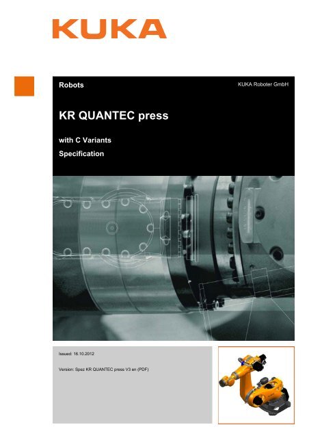 KR QUANTEC press - KUKA Robotics