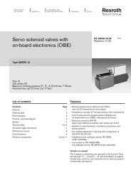 Certificate Bosch Rexroth S P A