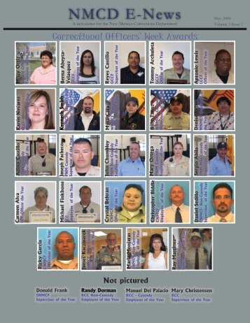 NMCD E-News - New Mexico Corrections Department