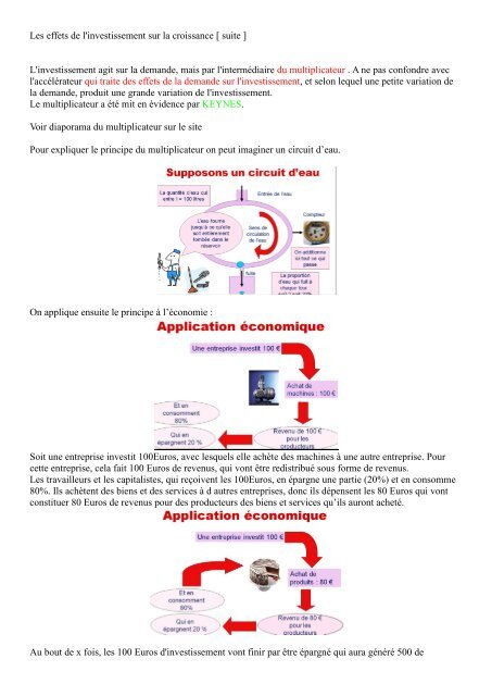effet de linvestissement sur la croissance dissertation effet de linvestissement sur la croissance dissertation