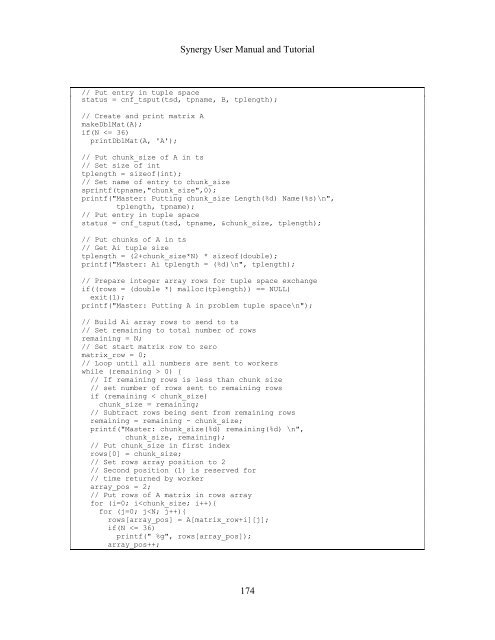 Synergy User Manual and Tutorial. - THE CORE MEMORY