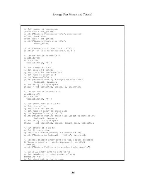 Synergy User Manual and Tutorial. - THE CORE MEMORY