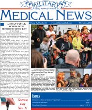 November 2012 - Military Medical | News