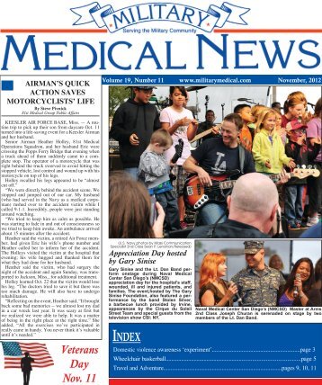 November 2012 - Military Medical | News