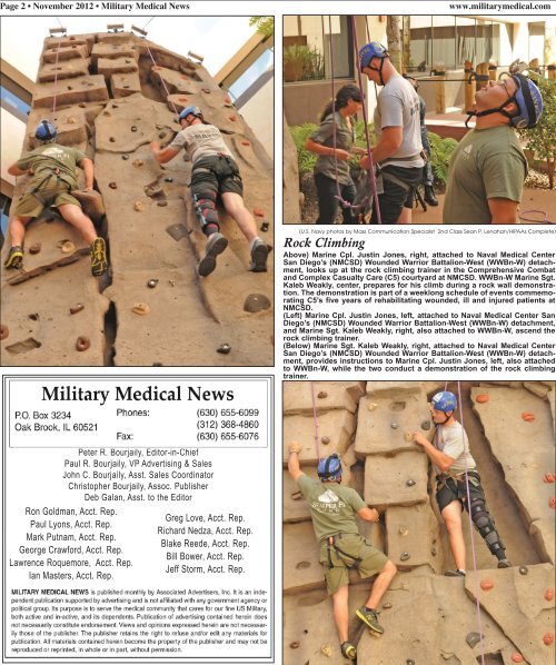 November 2012 - Military Medical | News