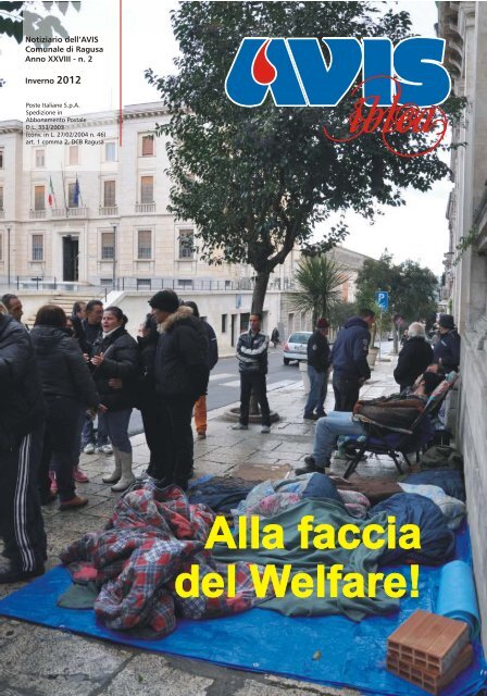 Giornale Inverno 2012 - Avis Ragusa