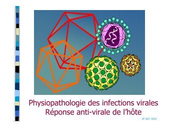 Physiopathologie des infections virales