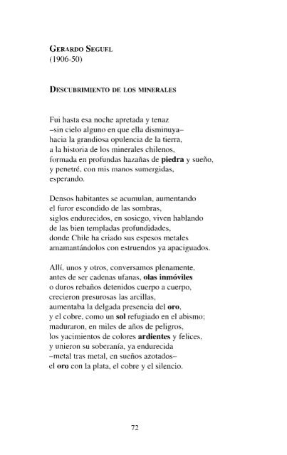 ANTOLOGIA DE LA POESIA COSMICA CHILENA - Escritores.cl