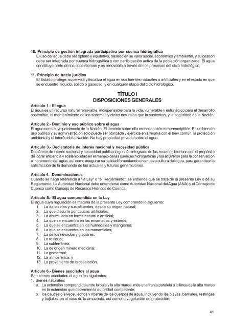 Compendio de la legislación ambiental peruana - CDAM - Ministerio ...