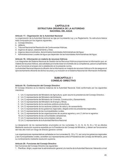 Compendio de la legislación ambiental peruana - CDAM - Ministerio ...