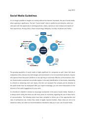 Social Media Guidelines - Daimler