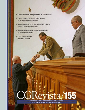 â¢ Contralor General entrega Informe de GestiÃ³n 2008 â¢ Plan ...