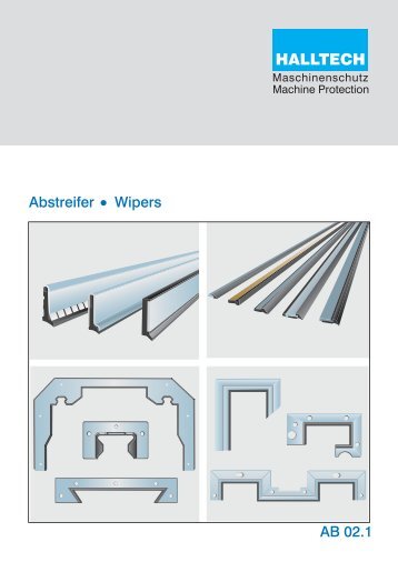 Katalog Abstreifer - Halltech