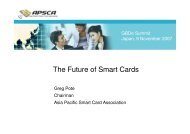 The Future of Smart Cards - Global Business Dialogue on Electronic ...