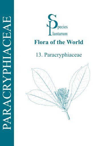 Paracryphiaceae - Species Plantarum Programme
