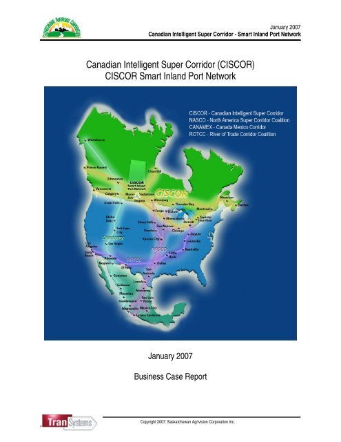 Canadian Intelligent Super Corridor - Smart Inland Port Network