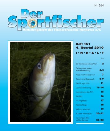 Sportfischer 151 - Fischereiverein Hannover eV