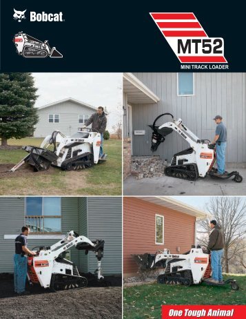 Bobcat® MT52 Mini Track Loader - HGMA Wulf GmbH