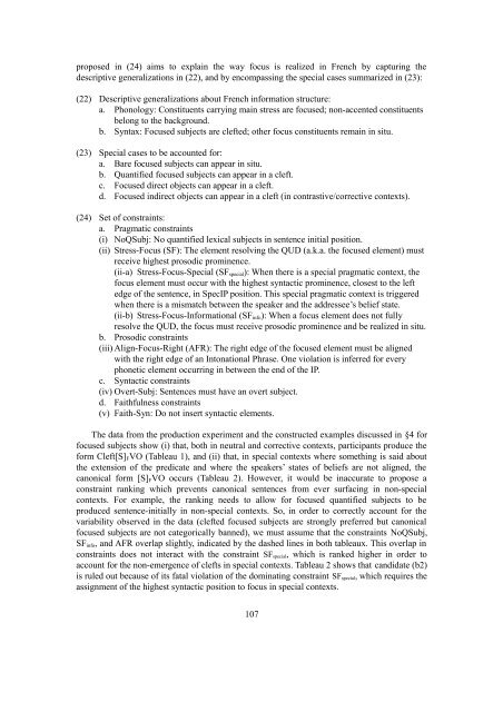 Empirical Issues in Syntax and Semantics 9 (EISS 9 ... - CSSP - CNRS