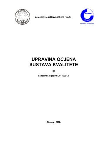 Upravina ocjena 2012_rev 3.pdf - VUSB