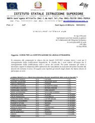 Circolare n. 171 - Certificazione in Lingua Straniera - Sciascia - Fermi