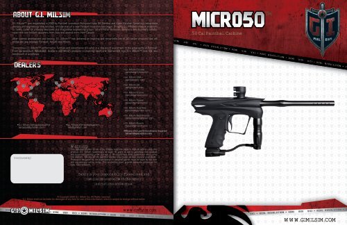 GI Milsim Micro 50 Manual - Paint Supply GmbH