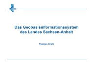 Das Geobasisinformationssystem des Landes Sachsen-Anhalt