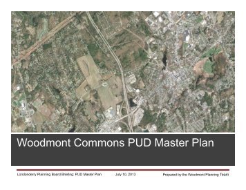 Woodmont Commons PUD Master Plan - Town of Londonderry