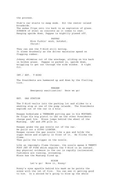 POINT BREAK by James Cameron & Kathryn ... - Whoa is (Not)