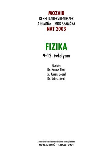 FIZIKA - Mozaik KiadÃ³