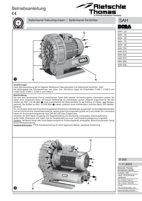 SAH Betriebsanleitung - MHz Electronics, Inc