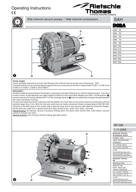 SAH Betriebsanleitung - MHz Electronics, Inc