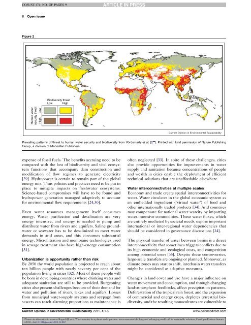 Water security for a planet under pressure: interconnected ... - GWSP