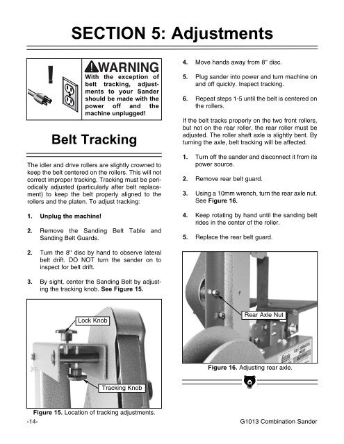 G1013 Manual - Grizzly Industrial Inc.