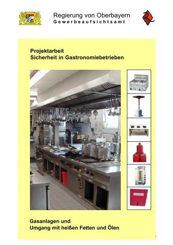 Informationsbroschüre zur Projektarbeit - Gewerbeaufsichtsamt