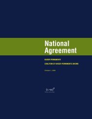 2005 National Agreement - Labor Management Partnership