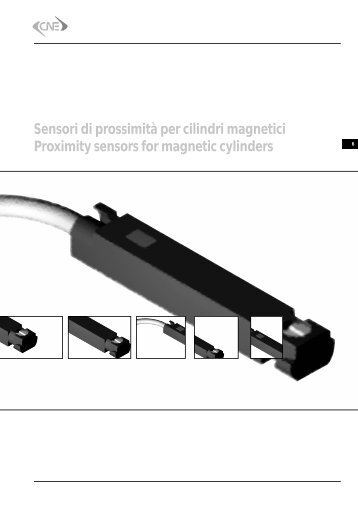 Sensori di prossimitÃ  per cilindri magnetici Proximity ... - Euro - Impex