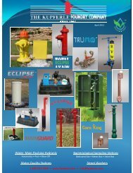 Kupferle Foundry Product Catalog - Midwest Water Group