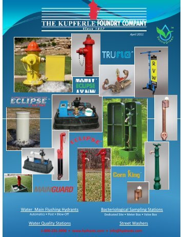 Kupferle Foundry Product Catalog - Midwest Water Group