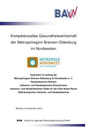 Kompetenzatlas Gesundheitswirtschaft der ... - Metropole Nordwest