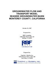 groundwater flow and transport model seaside groundwater basin ...