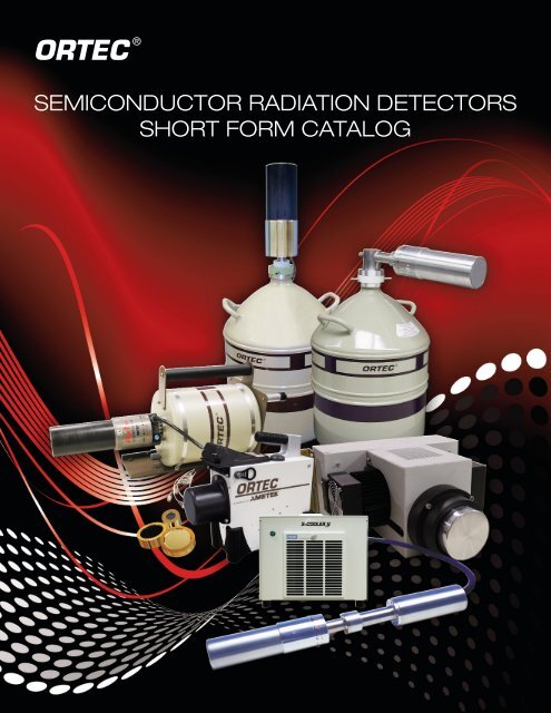 semiconductor radiation detectors short form catalog - Envinet a.s.