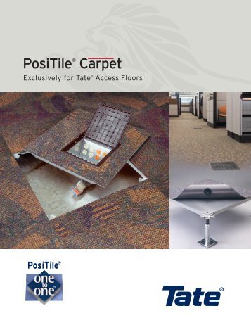 PosiTileÂ® Carpet - Tate Access Floors