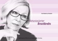 Metastasierter Brustkrebs - GSK Onkologie