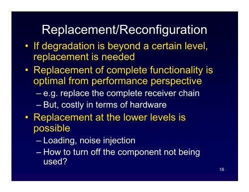 Vertically Integrated Test/Calibration and Reliability Enhancement ...