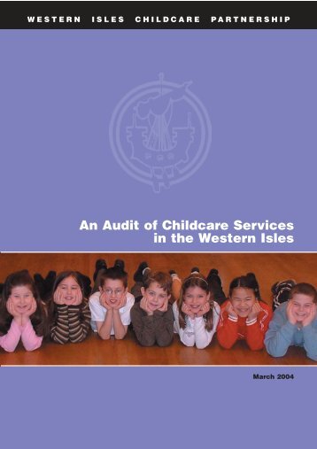 Childcare Audit - Comhairle nan Eilean Siar