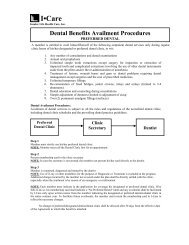 Dental Availment Procedures - Insular life Health care