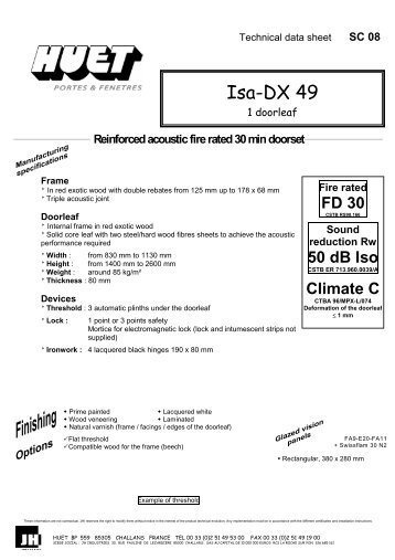 Isa-DX 49 - Acoustic GRG Ireland